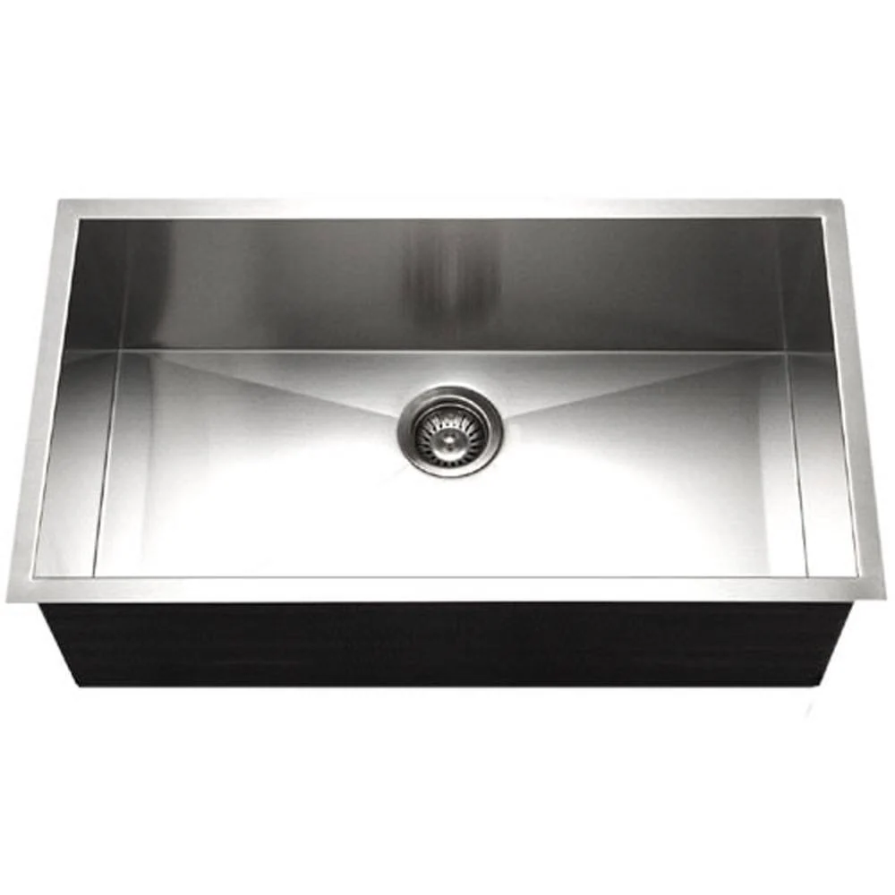 Houzer - CTG-3200 - Contempo Gourmet Undermount Ampio Single Bowl Kitchen Sink