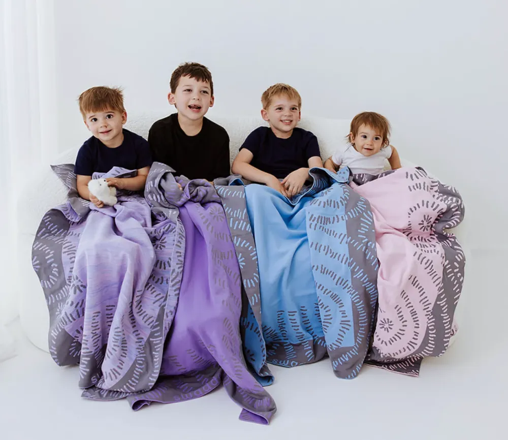 Lavatrice con Programmazione Rapida Blue Swaddelini Blanket