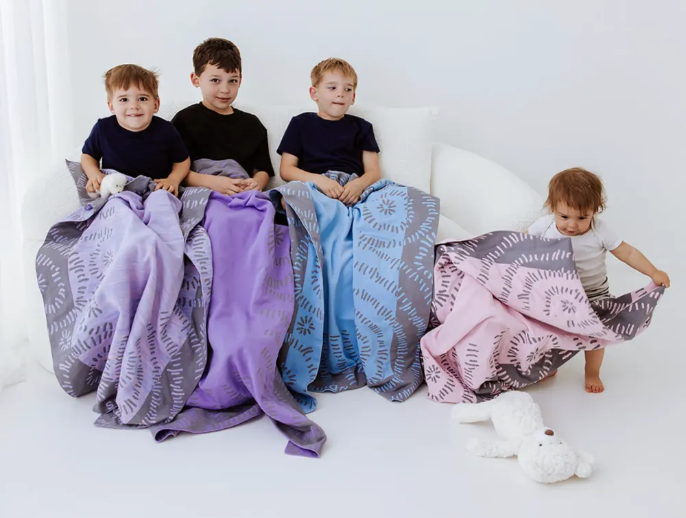 Lavatrice con Programmazione Rapida Blue Swaddelini Blanket