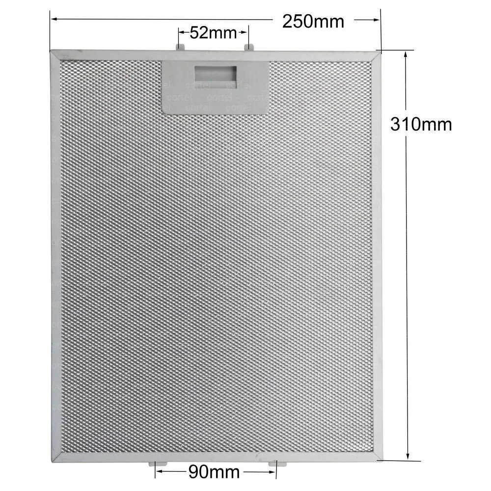 5,99 $ | 00353110 Filtro per cappa aspirante 250 x 310 mm Filtro antigrasso per cappa aspirante da cucina 25 x 31 cm