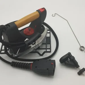 Accessorio ferro da stiro F91 completo di manico legno Unitekno (con accessori)