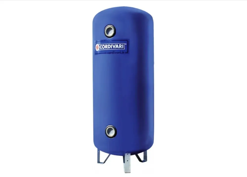 Accumulatore verticale acqua refrigerata coibentato Cordivari 100 lt