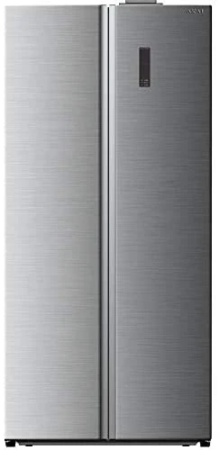 AKAI FRIGORIFERO DOPPIA PORTA CONGELATORE SBSL50W83S 216 FRIGO SILVER FREEZER
