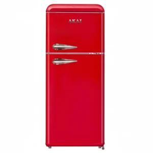 Akai Frigorifero Doppia Porta Retro' Vintage Rosso CLASS241KRD