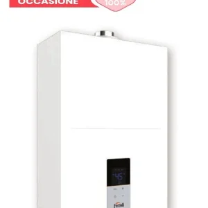 AREA OCCASIONE 3092 Scaldabagno Camera Stagna Ferroli KONA 12 Litri Metano con Kit Fumi