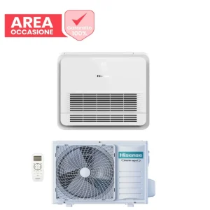 AREA OCCASIONE Climatizzatore Condizionatore Hisense Inverter Console serie TURBO 12000 Btu AKT35UR4RK8 + AUW35U4RS8 R-32...