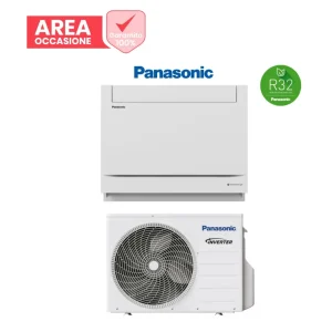 AREA OCCASIONE Climatizzatore Condizionatore Panasonic Inverter Console Pavimento 9000 Btu CU-Z25UBEA R-32 Wi-Fi Optional