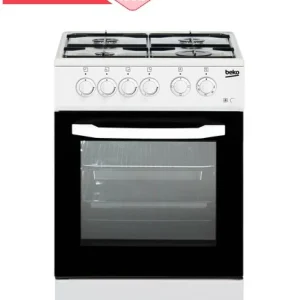 AREA OCCASIONI 2321 Cucina Gas Beko CSS42014FW 4 Fuochi Forno Elettrico 54 Litri (A85xL50xP50) Bianco