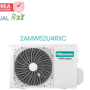 AREA OCCASIONI 2332 Unità Esterna Hisense Motore Multisplit 2AMW52U4RXC Dual Split R-32 Classe ++/+