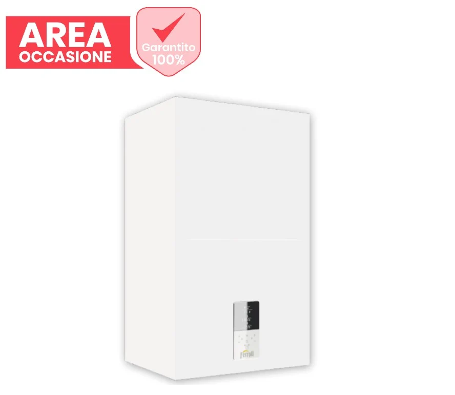 AREA OCCASIONI 2458 Caldaia Ferroli condensazione Bluehelix HiTech RRT 34 H completa di kit scarico fumi low NOx Metano o...