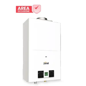 AREA OCCASIONI 2494 Scaldabagno Gas Ferroli PEGASO ECO 11 camera aperta low NOx Metano