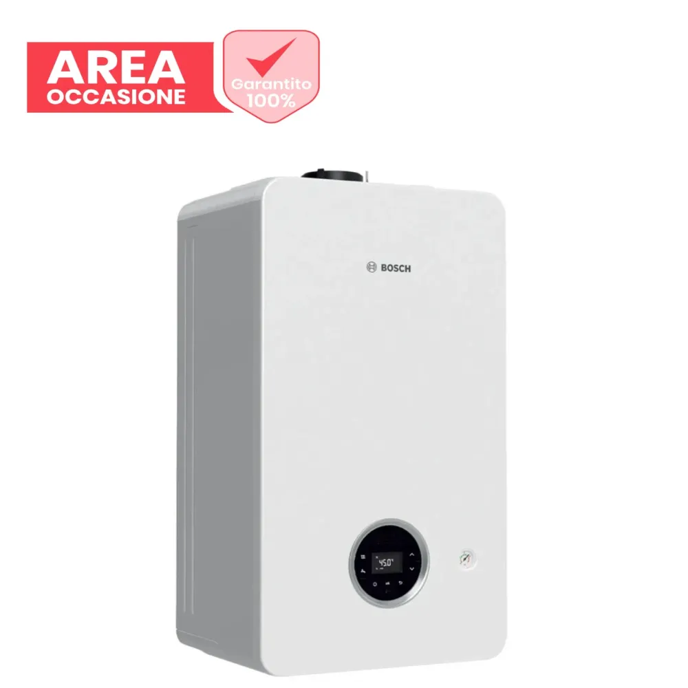 AREA OCCASIONI 2524 Caldaia Condensazione Junkers Bosch Condens 2300 W GC2300W 24 C Metano/Gpl con Kit Scarico Fumi