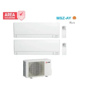 AREA OCCASIONI 2613 Unità Esterna Mitsubishi Electric Motore Multisplit 2F42VF Dual Split R-32