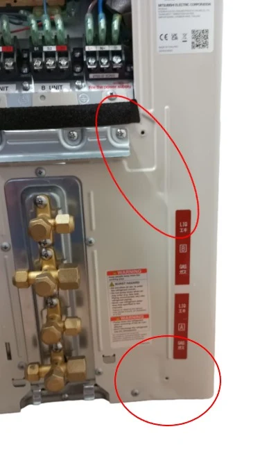 AREA OCCASIONI 2613 Unità Esterna Mitsubishi Electric Motore Multisplit 2F42VF Dual Split R-32