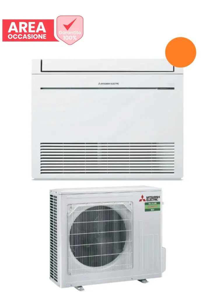 AREA OCCASIONI 2617 Condizionatore Pavimento Mitsubishi Electric 18000 Btu MFZ-KT50VG R-32 Wi-Fi Optional