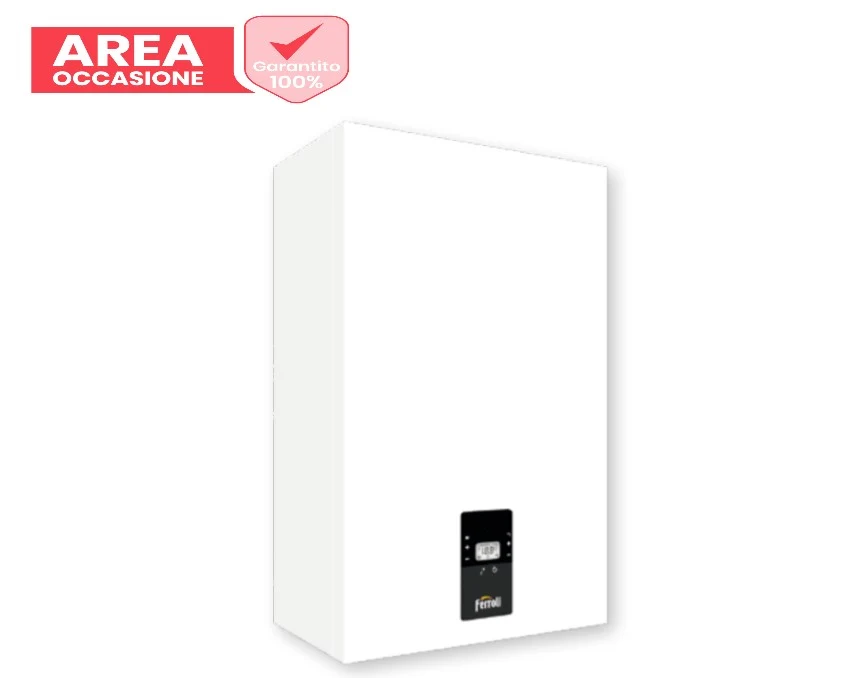 AREA OCCASIONI 2667 Caldaia Condensazione Ferroli Bluehelix Alpha 34C Metano/Gpl con Kit Scarico Fumi