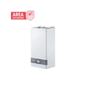 AREA OCCASIONI 2821 Scaldabagno camera stagna Riello Mini 17 LN Low NOx completo di kit scarico fumi Metano
