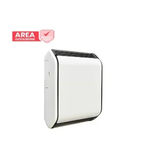 AREA OCCASIONI 2837 Radiatore Stufa Gas Italkero POSTER SP50 Bianco da 4,30 kW Metano o Gpl Completa di Kit Fumi
