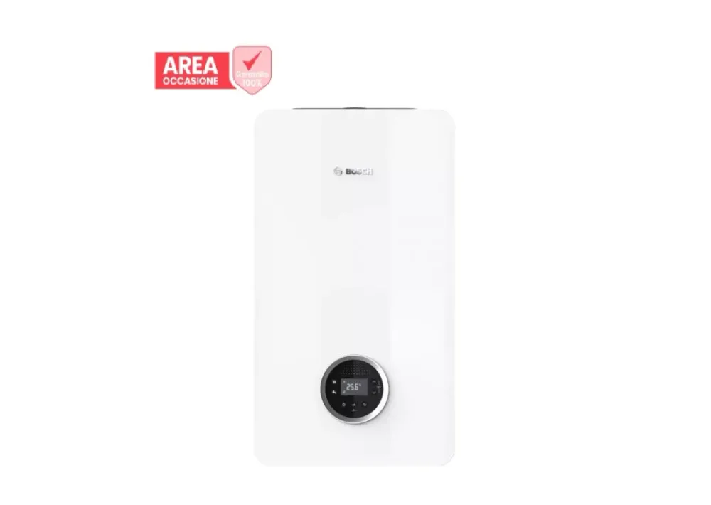 AREA OCCASIONI 3131 Caldaia Condensazione Junkers Bosch Condens 4300 W GC4300W 24/30 C 23 con Kit Scarico Fumi