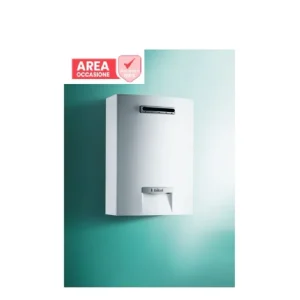 AREA OCCASIONI 3134 Scaldabagno Gas Vaillant per esterno outsideMAG 17 litri low NOx cod. MAG 178/1-5 RT Metano