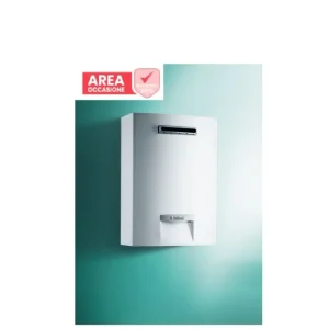 AREA OCCASIONI 3160 Scaldabagno Gas Vaillant per esterno outsideMAG 17 litri low NOx cod. MAG 178/1-5 RT Metano