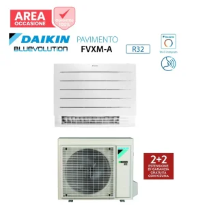 AREA OCCASIONI Climatizzatore Condizionatore Daikin Bluevolution Perfera Pavimento 18000 BTU FVXM50A R-32 Wi-Fi Integrato...