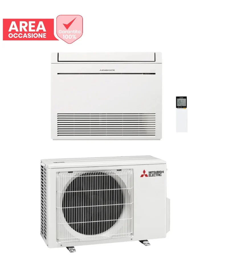 AREA OCCASIONI Climatizzatore Condizionatore Mitsubishi Electric Inverter Pavimento MFZ-KT35 12000 Btu Gas R-32 Wi-Fi Opti...