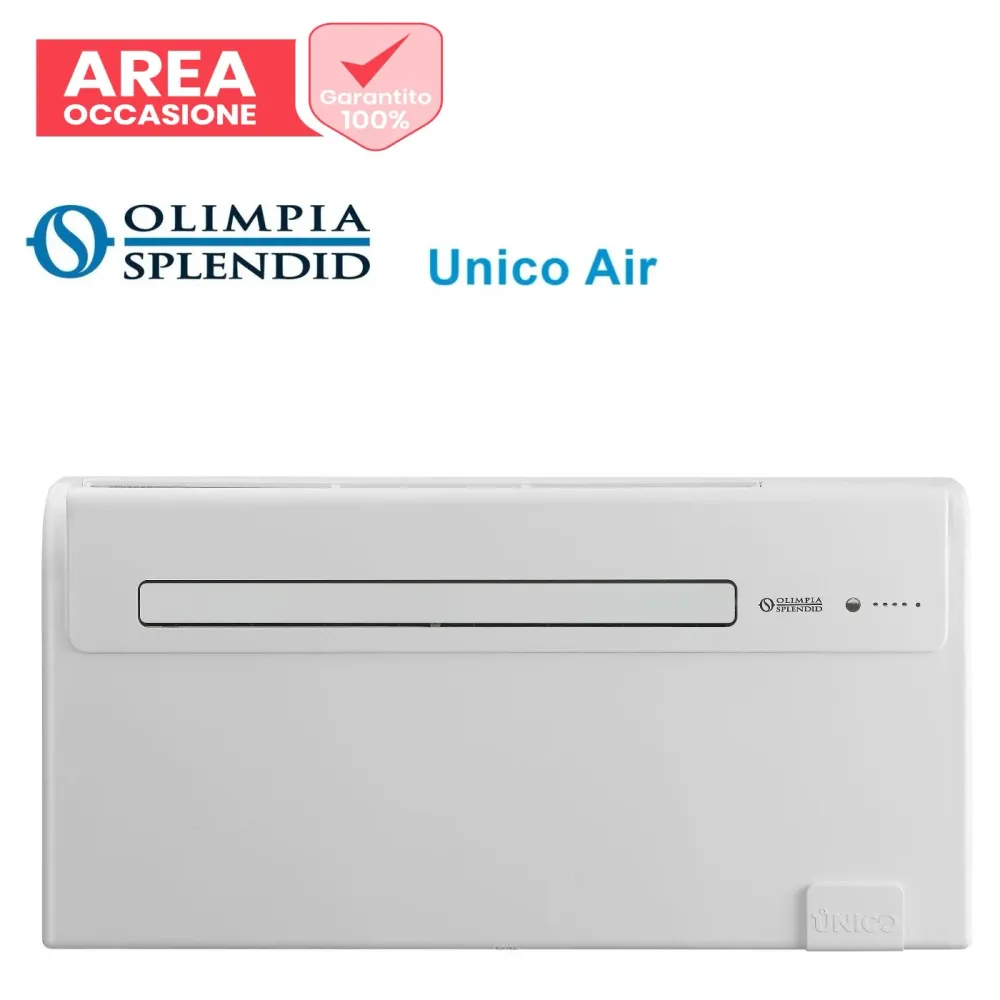 AREA OCCASIONI Climatizzatore Condizionatore Senza Unità Esterna Olimpia Splendid serie UNICO AIR 8 SF Solo Freddo 7000 Bt...