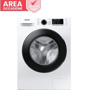 AREA OCCASIONI Lavatrice Carico Frontale Samsung 8 Kg WW80AGAS21AEET Crystal Clean Slim Classe E 1200 Giri (A85xL60xP45) V...