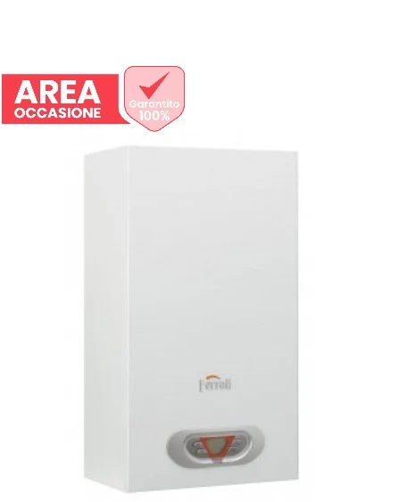 AREA OCCASIONI Scaldabagno Gas Ferroli SKY ECO 14F Low NOx completo di kit fumi Gpl