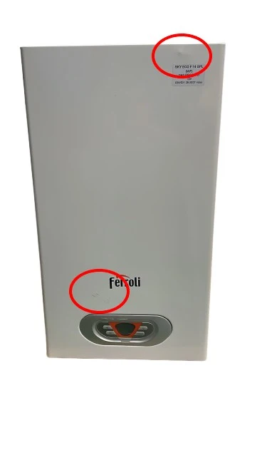 AREA OCCASIONI Scaldabagno Gas Ferroli SKY ECO 14F Low NOx completo di kit fumi Gpl