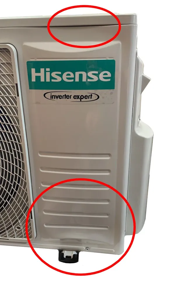 AREA OCCASIONI Unità Esterna Hisense Motore Multisplit 3AMW72U4RFA Trial Split R-32 Classe ++/+