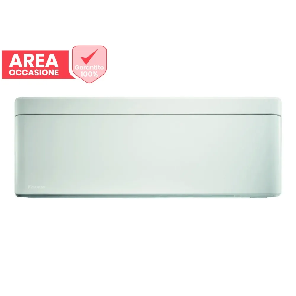AREA OCCASIONI Unità Interna Parete Daikin Bluevolution serie STYLISH WHITE 12000 Btu FTXA35BW R-32 Wi-Fi Integrato Colore...
