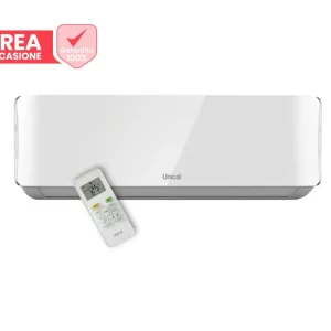 AREA OCCASIONI Unità Interna Parete Unical Inverter serie AIR CRISTAL 10000 Btu KMUN 10HI R-32 Wi-Fi Optional