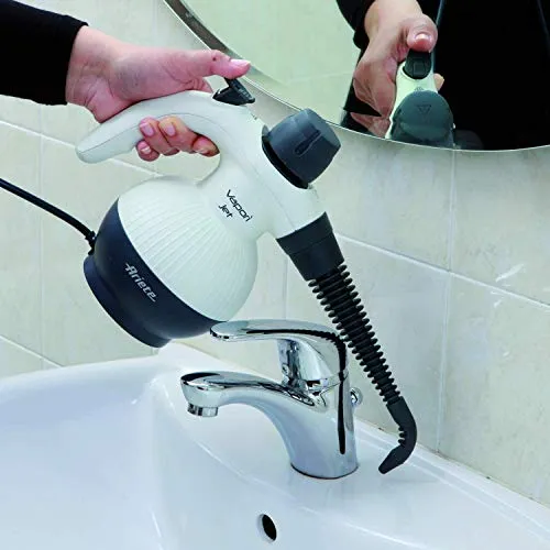 Ariete 4133/1 Vaporì Jet Pulitore vapore, Bianco/Nero