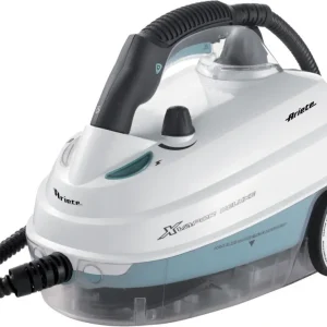 Ariete 4146 xvapor deluxe - pulitore vapore mobile, 5 bar, vano portaccessori integrato, autonomia fino 55', cavo 6 m, 150...