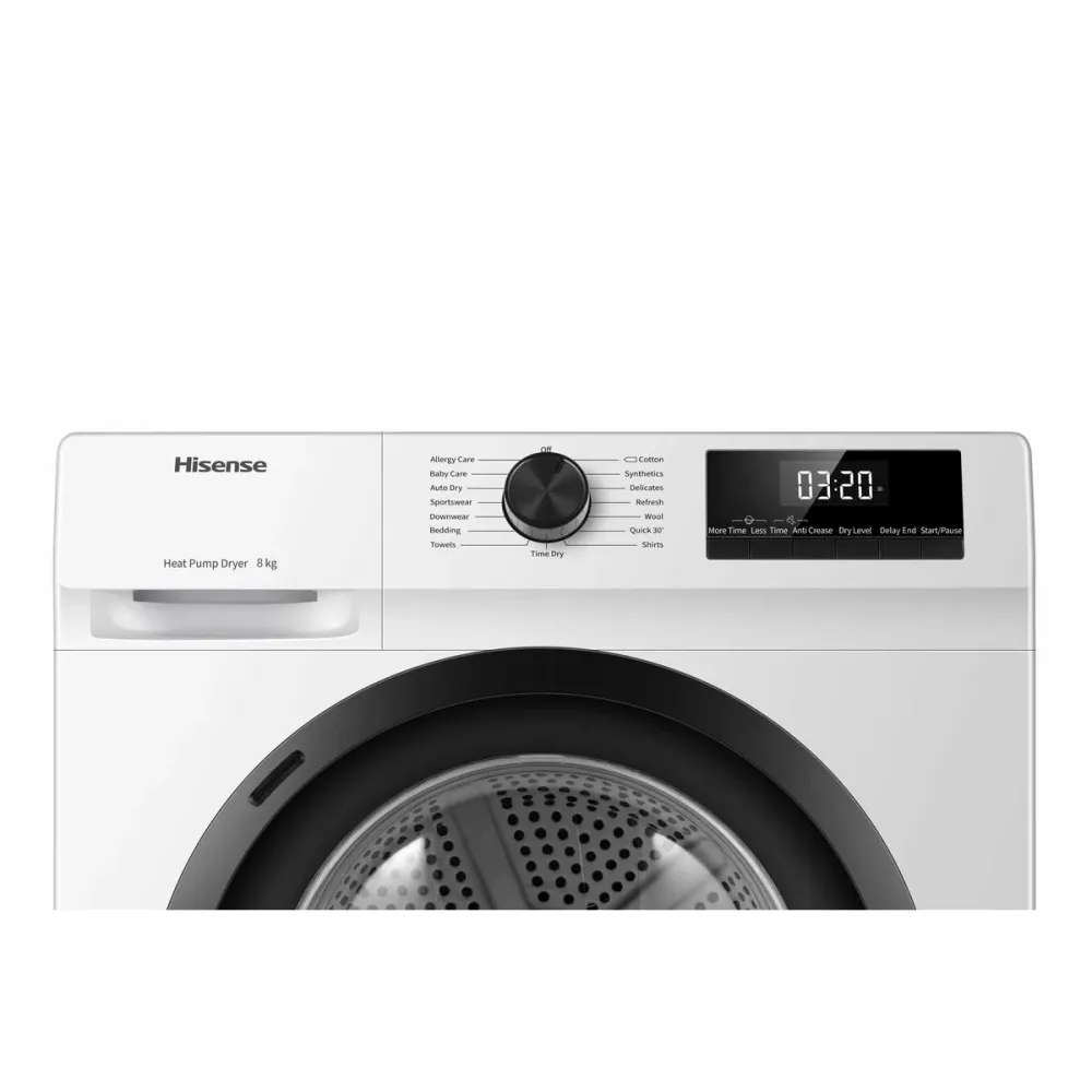 Asciugatrice condensazione Hisense DHQE800BW2