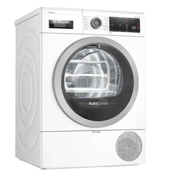 Asciugatrice Pompa di Calore 8 Kg Bosch WTX87MH8IT Classe +++ (A84,2xL59,8xP59,9) AutoClean SmartDry Smart Home