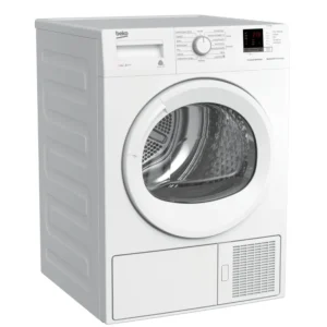 Asciugatrice Pompa di calore Carico Frontale Beko 8 Kg DRX837WI Motore ProSmart Inverter EcoGentle AquaWave Classe +++