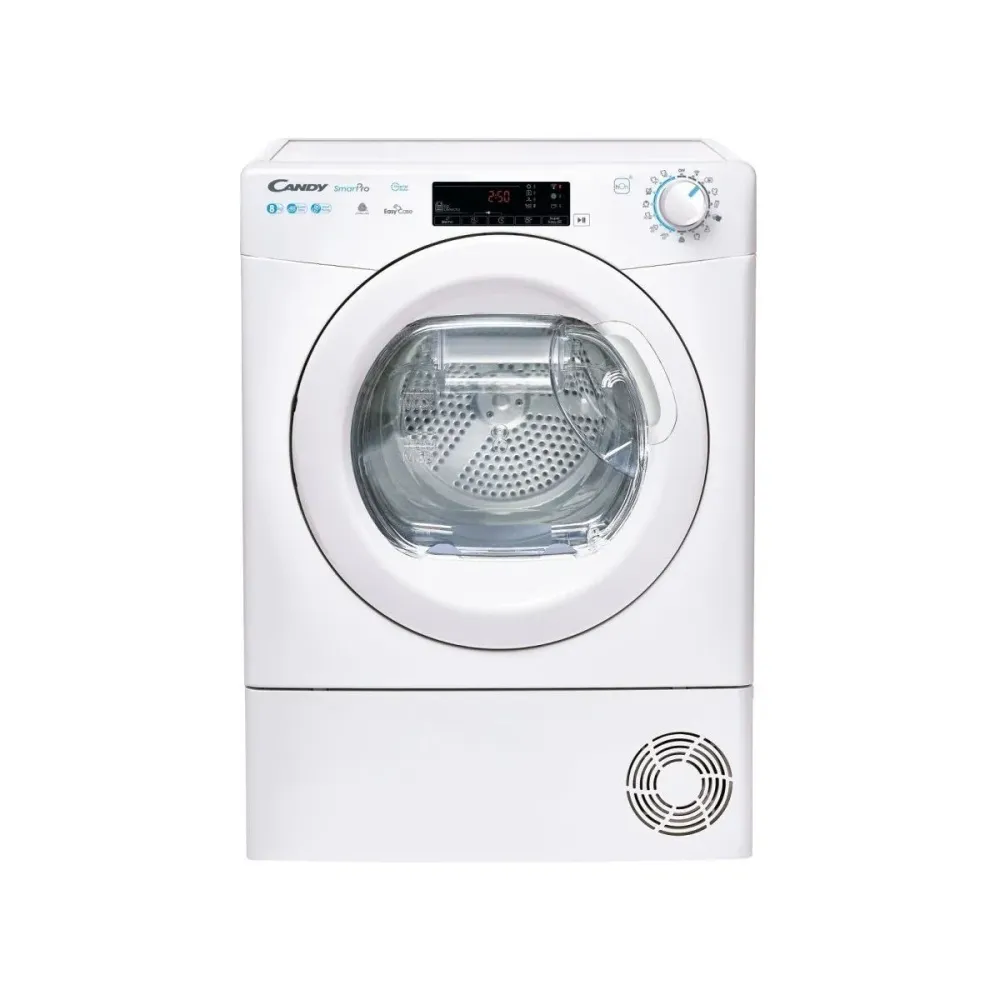 Asciugatrice Pompa di calore Carico Frontale Candy Smart Pro 8 Kg CSOE H8A3TE-S Classe +++
