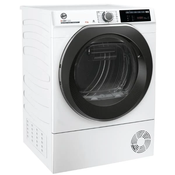 Asciugatrice Pompa di Calore Hoover H-DRY 500 NDE H8A3TCBEXS-S 8 Kg (A85xL59,6xP58,5) Classe +++ Motore Eco-Power Active D...