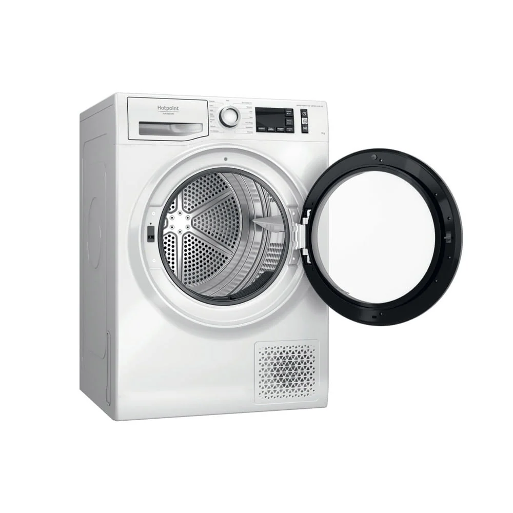 Asciugatrice Pompa Di Calore Hotpoint Active NT M11 9X3SKY IT 9 Kg Classe +++ (A84,9xL59,7xP65,5) Anti allergy Motore inve...