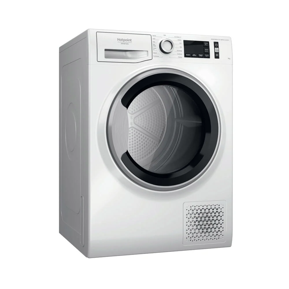 Asciugatrice Pompa Di Calore Hotpoint Active NT M11 9X3SKY IT 9 Kg Classe +++ (A84,9xL59,7xP65,5) Anti allergy Motore inve...