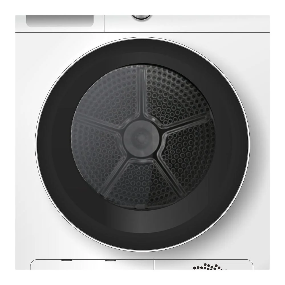 Asciugatrice Pompa Di Calore Midea MDK9A3 KNIGHT 9 Kg Classe +++(2021) Motore Inverter (A84,5xL64xP59,5) Bianco e Nero