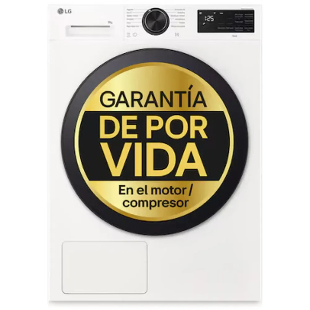 Asciugatrice pompa di calore LG RHX5009TLB 9 kg