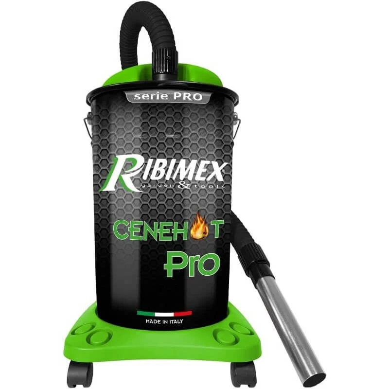 Aspiracenere Ribimex Cenehot PRO ceneri calde 25lt Professionale