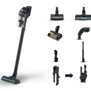 Aspirapolvere Senza Filo Samsung Jet™ 85 Complete 210W VS20C8524TB Nero, Blu