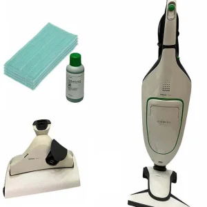 Aspirapolvere Vorwerk Folletto VK 200 con Pulilava SP530 Rigenerato Originale