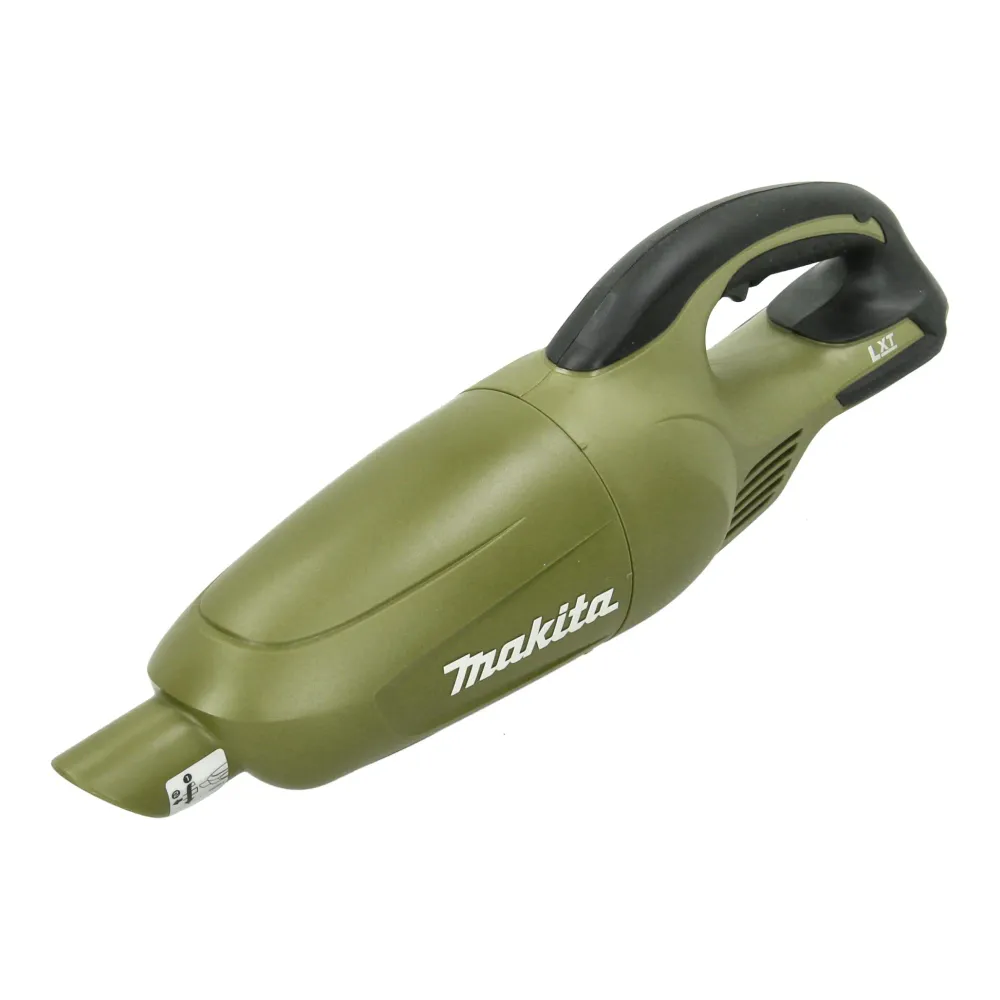 Aspiratore batteria Makita DCL 180 AO 18 V 0,65 l serie Olive Outdoor Adventure + 1x batteria ricaricabile 2,0 Ah - senza...