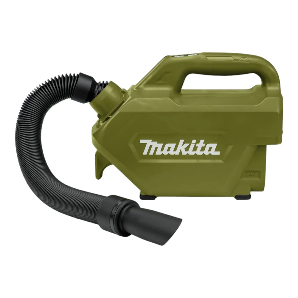 Aspiratore batteria Makita DCL 184 SFO 18 V 54 mbar 0,5 l serie Olive Outdoor Adventure + 1x batteria ricaricabile 3,0 Ah...